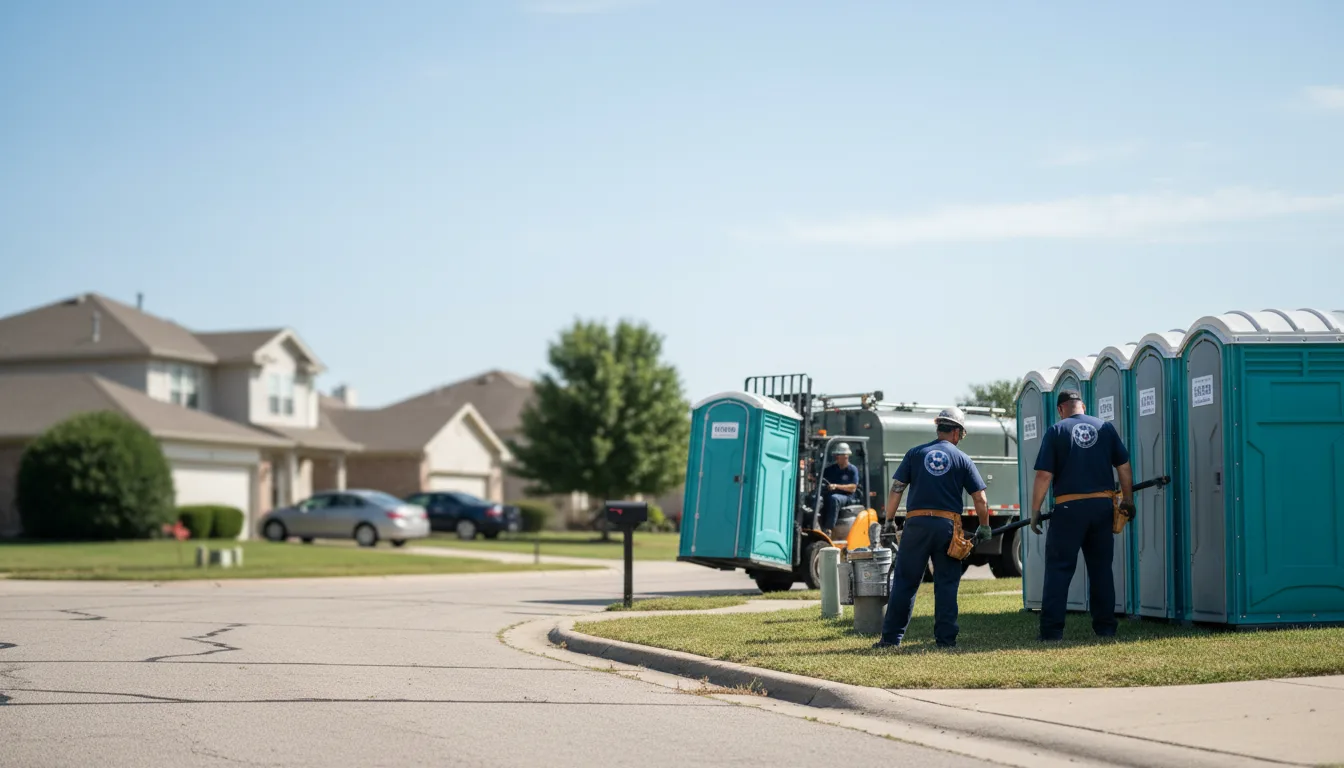 Porta Potty Rental in Vandiver, AL near me